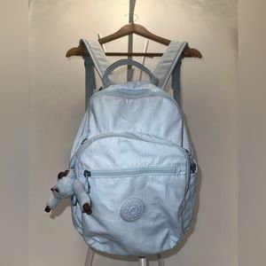 Baby Blue Youth Kipling Backpack